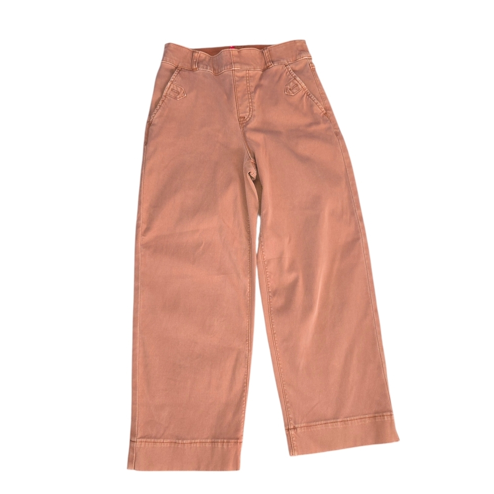 Spanx Pull On Pant Wide Leg Cropped Size S